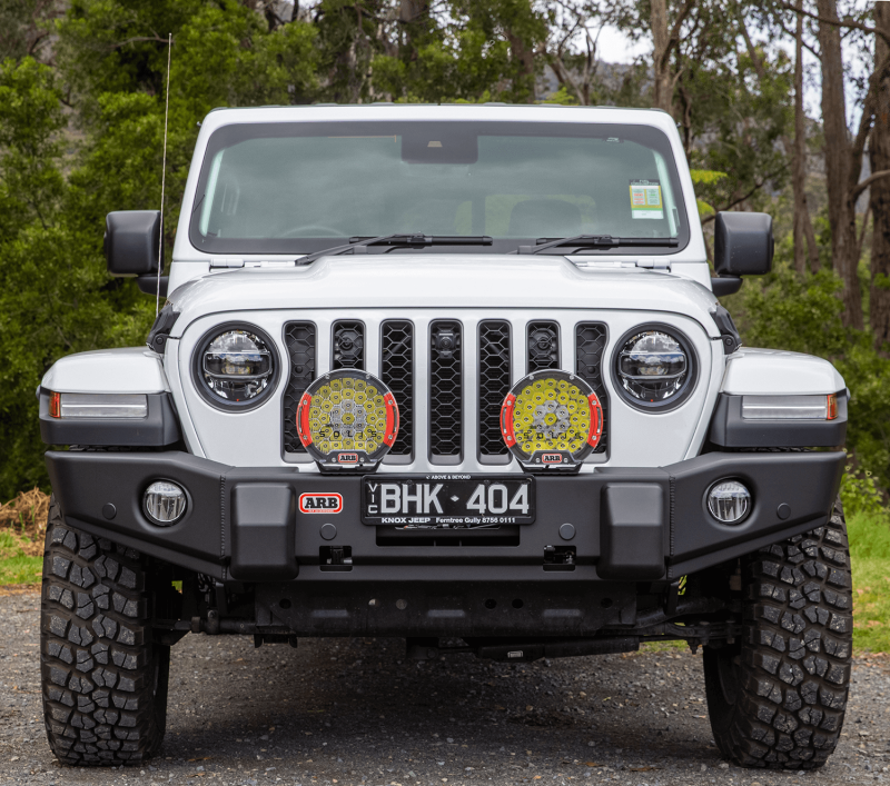 ARB Sahara Bars - ARB 18-21 Jeep Wrangler JL / 20-21 Jeep Gladiator JT Front Winch Bumper