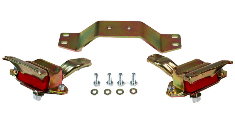 ES Motor Mounts - Red - Energy Suspension Mustang 4.6L Motor Mounts - Red
