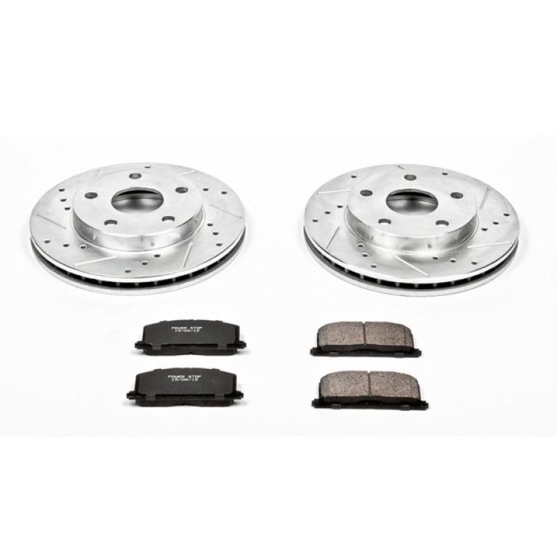 PSB Z23 Evolution Kit - Power Stop 91-95 Toyota MR2 Front Z23 Evolution Sport Brake Kit