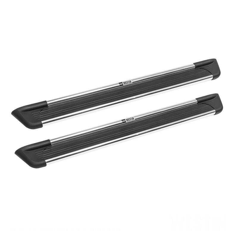WES Running Boards - Sure-Grip - Westin Sure-Grip Aluminum Running Boards 69 in - Brushed Aluminum