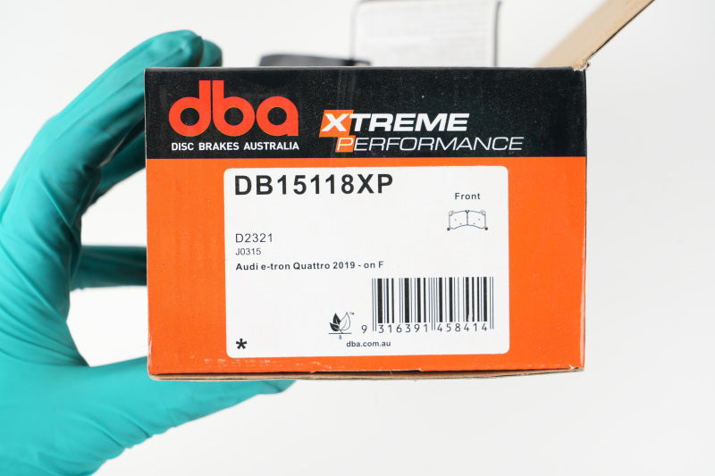 DBA XP Performance Brake Pads - DBA 19-21 Audi e-tron Quattro w/400mm Front Rotor) Front XP Performance Brake Pads