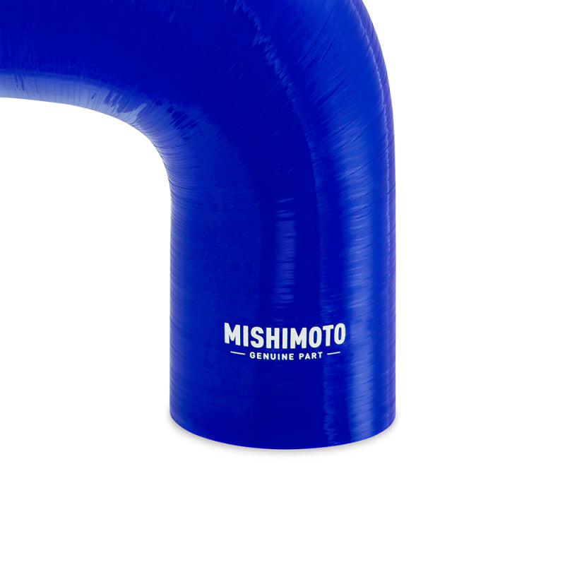 MM Couplers - 90 Deg - Mishimoto Silicone Reducer Coupler 90 Degree 2.75in to 3in - Blue