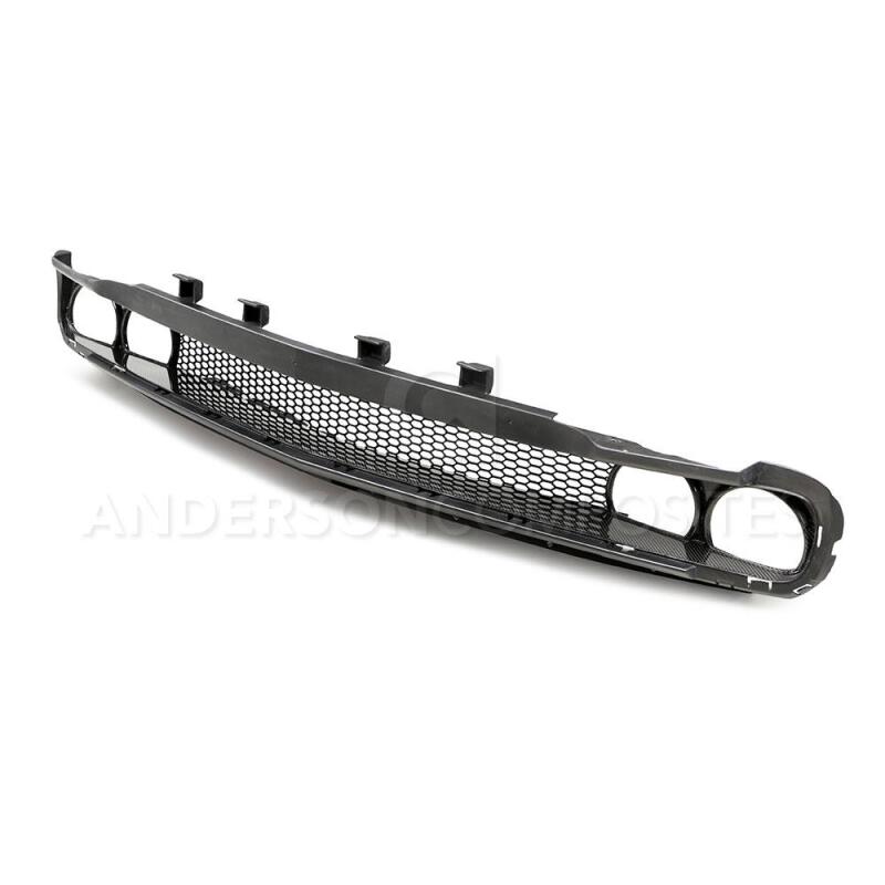 AND Front Grilles - Anderson Composites 15-18 Dodge Challenger Type-AS Front Upper Grille