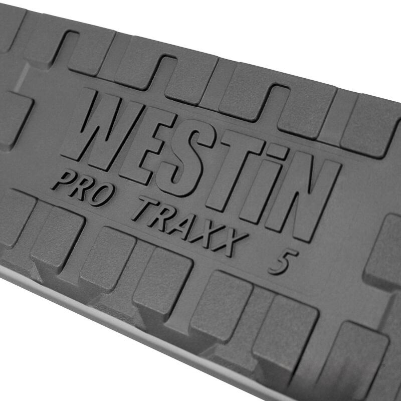 WES Nerf Bars - PRO TRAXX 5 - Westin 2014-2018 Chevy Silverado 1500 Reg Cab PRO TRAXX 5 Oval Nerf Step Bars - Black