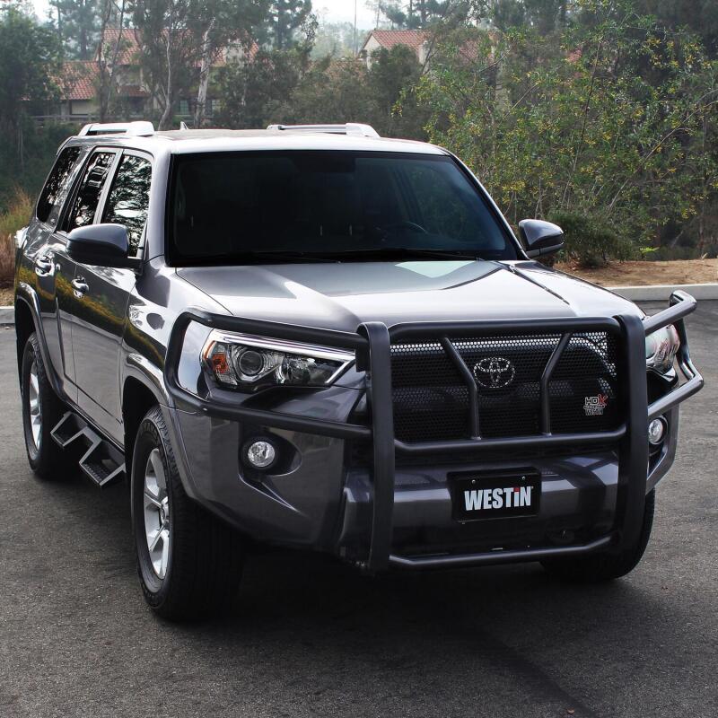 WES HDX Grille Guards - Westin 14-22 Toyota 4Runner Trail/SR5/TRD (Excl. LTD/Nightshd/Sport) HDX Grille Guard - Blk
