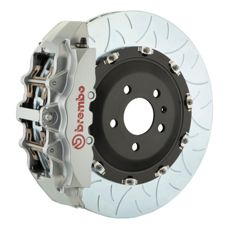 BRB Big Brake Kits - Brembo 21+ Escalade Fr GT BBK 6Pis Cast 2pc 380x34 2pc Rotor Slotted Type3-Silver
