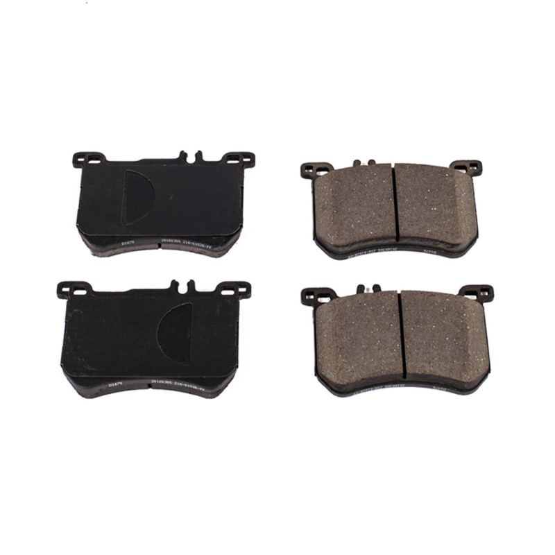 PSB Z16 Evolution Brake Pads - Power Stop 15-16 Mercedes-Benz SL400 Front Z16 Evolution Ceramic Brake Pads