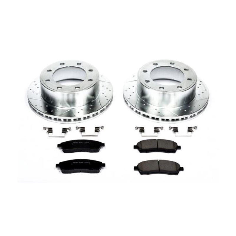 PSB Z23 Evolution Kit - Power Stop 00-05 Ford Excursion Rear Z23 Evolution Sport Brake Kit