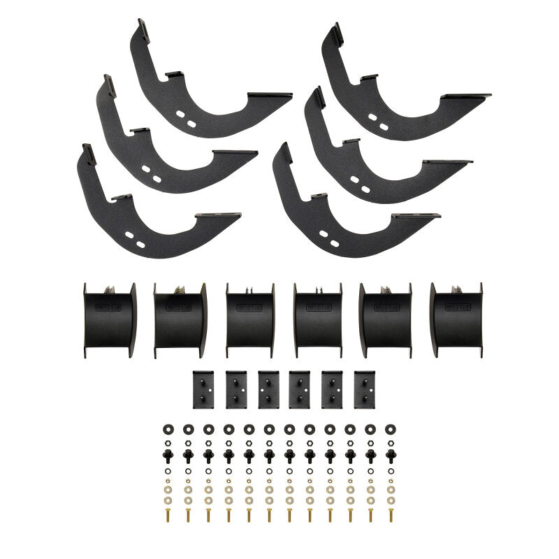 WES Running Boards - HDX - Westin 19-25 Chevrolet Silverado / GMC Sierra 1500 CC (Excl. LD/LTD) HDX Running Boards - Tex. Blk