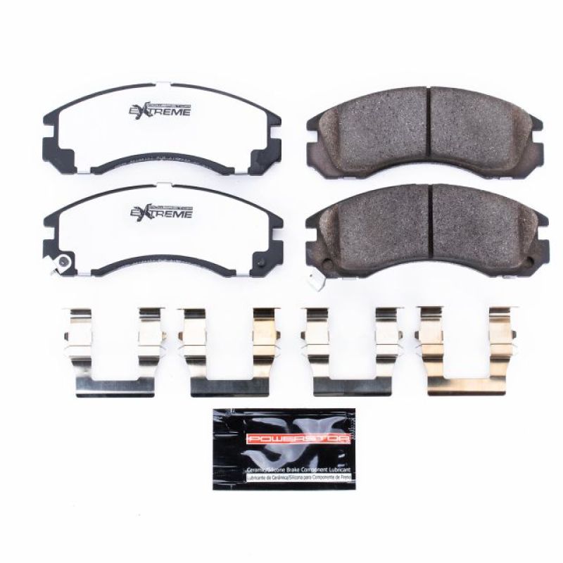 PSB Z26 Extreme Brake Pads - Power Stop 91-96 Dodge Stealth Front Z26 Extreme Street Brake Pads w/Hardware