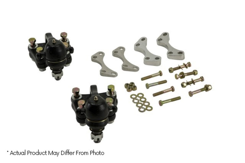 BT Drop Ball Joint Set - Belltech DROP BALL JOINT SET 04-07 COLORADO/CANYON 2inch (Black)