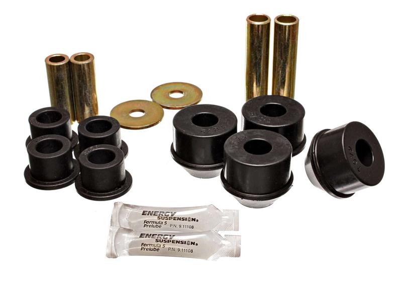ES Cntrl Arm Bushings - Black - Energy Suspension 92-95 Toyota MR2 Black Front Control Arm Bushing Set (includes Strut Bushings)