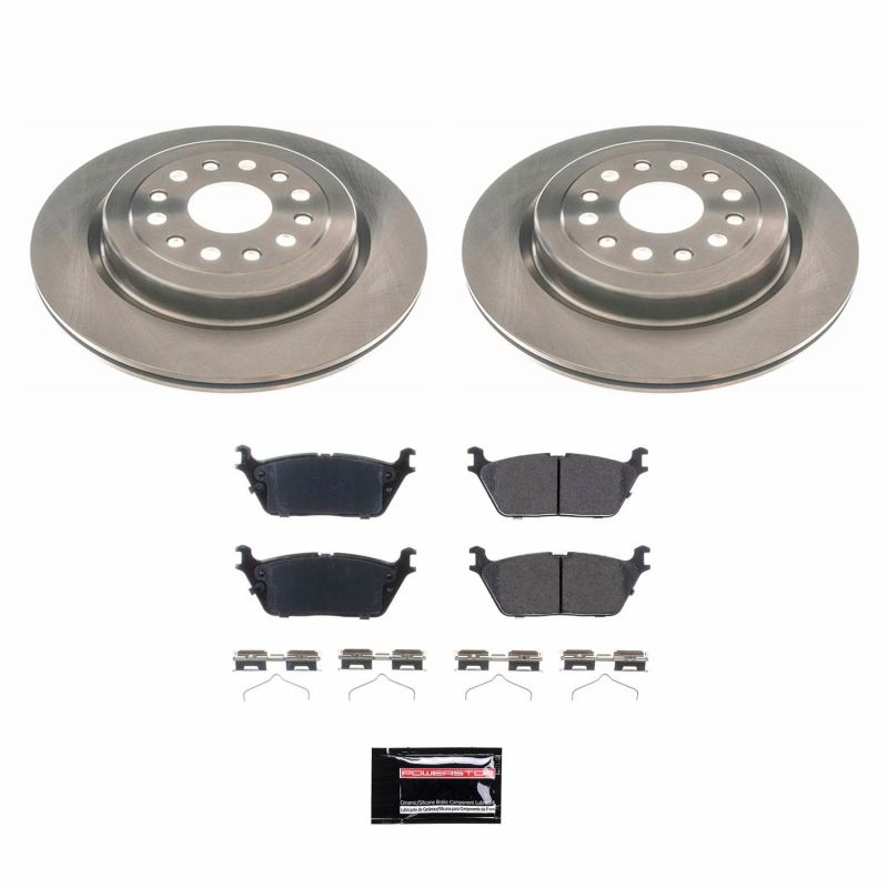 PSB Autospecialty Kit - Power Stop 2019 Ram 1500 Rear Autospecialty Brake Kit