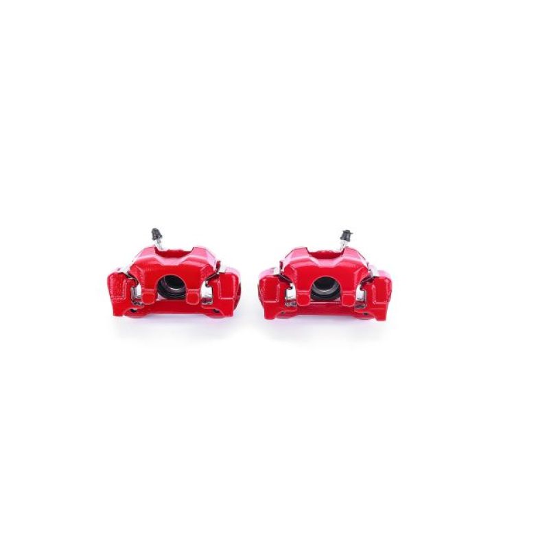 PSB Red Calipers - Power Stop 02-03 Lexus ES300 Rear Red Calipers w/Brackets - Pair