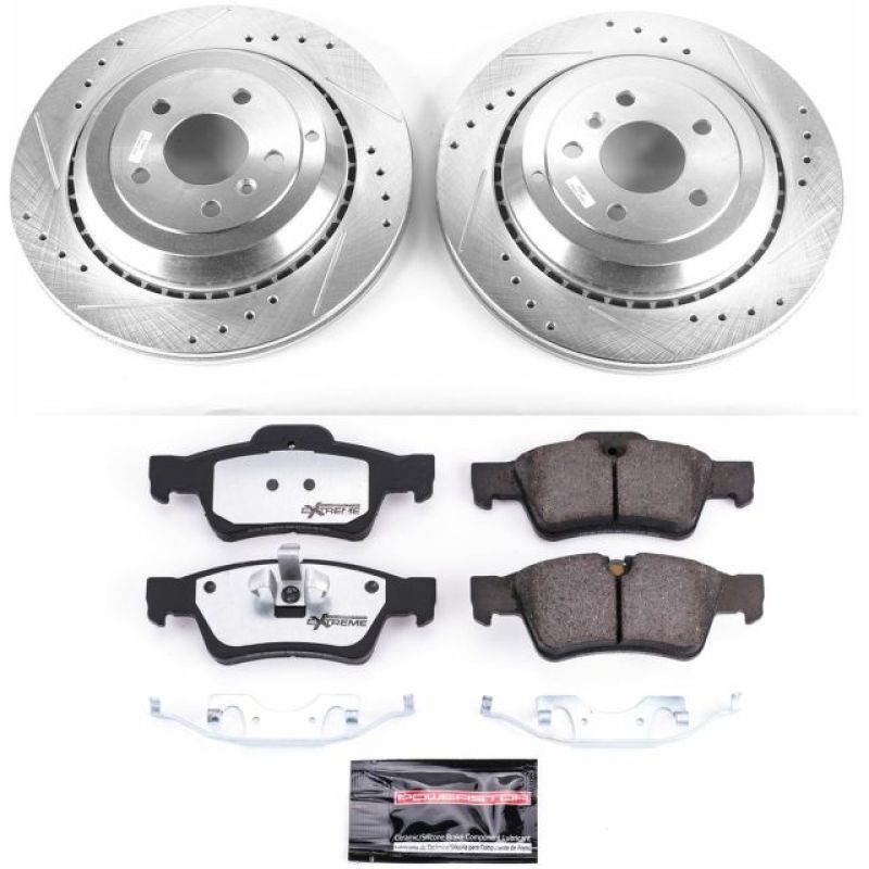 PSB Z26 Street Warrior Kit - Power Stop 05-06 Mercedes-Benz G55 AMG Rear Z26 Street Warrior Brake Kit