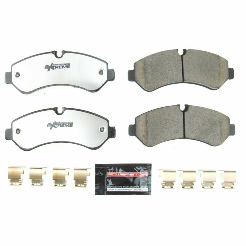 PSB Z36 Truck & Tow Brake Pads - Power Stop 2019 Freightliner Sprinter 3500 Rear Z36 Truck & Tow Brake Pads w/Hardware