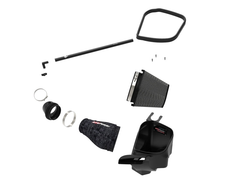 AFE Track Series Intake - aFe 2021 Dodge Durango SRT Hellcat Track Series Carbon Fiber Cold Air Intake System w/ Pro 5R Filter