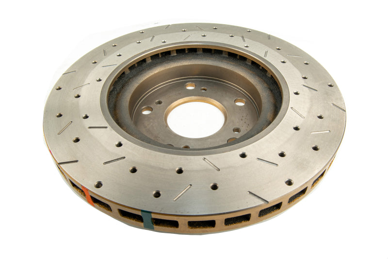 DBA 4000 Slot&Drill Rotors - DBA 02-05 RSX (Type S) / 06-07 Civic Si 2.0L Front Drilled & Slotted 4000 Series Rotor