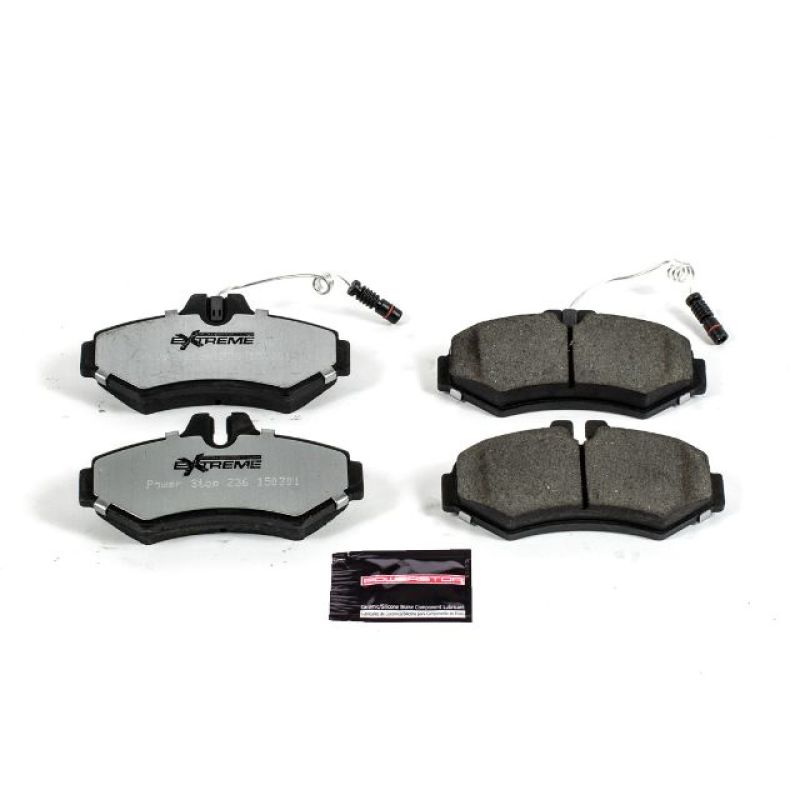 PSB Z36 Truck & Tow Brake Pads - Power Stop 03-06 Dodge Sprinter 2500 Rear Z36 Truck & Tow Brake Pads w/Hardware