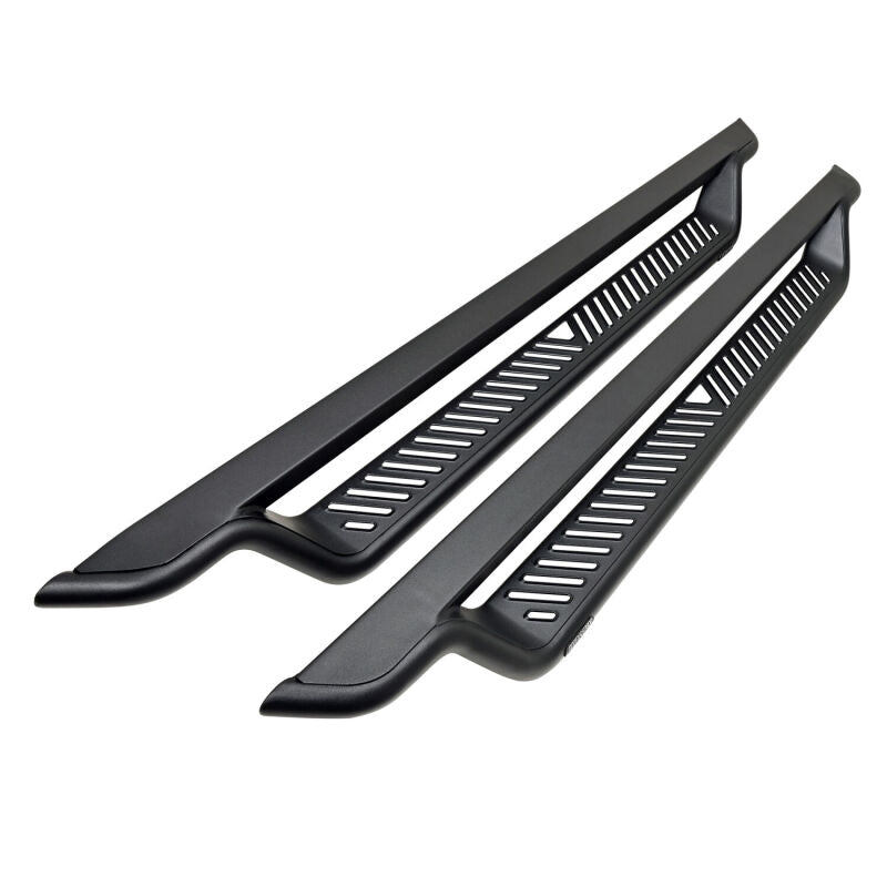WES Running Boards - Outlaw - Westin 07-21 Toyota Tundra Double Cab Outlaw Drop Running Boards - Tex. Blk