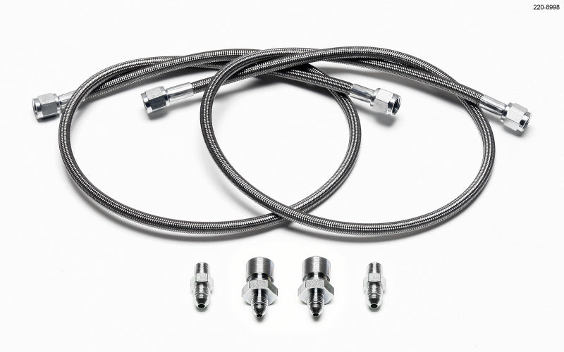 WIL Flexline Brake Hose - Wilwood Flexline Kit 1999-2006 1500/2500 GM TC Caliper