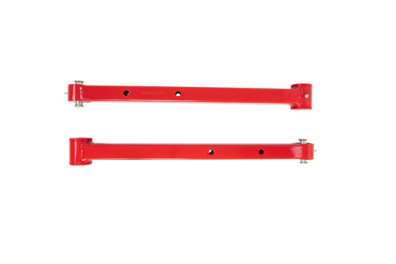 UMI Lower Control Arms - UMI 78-96 GM B-Body Boxed Extended Length Lower Control Arms w/Poly Bushings - Red