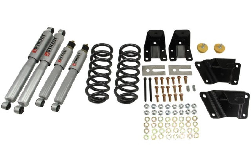 BT Lower Kit w SP Shocks - Belltech LOWERING KIT WITH SP SHOCKS