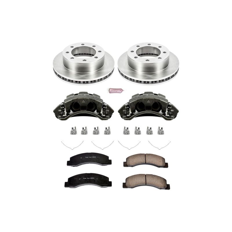 PSB Autospecialty Caliper - Power Stop 1999 Ford F-350 Super Duty Front Autospecialty Kit w/Cals
