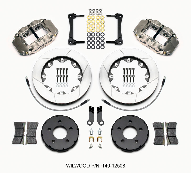 WIL Superlite Brake Kit - Wilwood Forged Superlite 4R ST BB Front Kit Road Race 2005-2014 Mustang