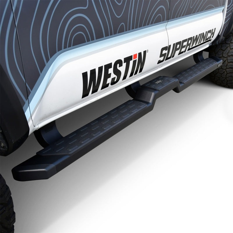 WES Running Boards - HDX - Westin 05-23 Toyota Tacoma DC HDX Running Boards - Tex. Blk