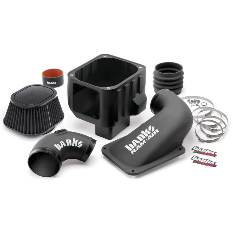 GBE Ram-Air Intake Systems - Banks Power 07-10 Chevy 6.6L LMM Ram-Air Intake System - Dry Filter