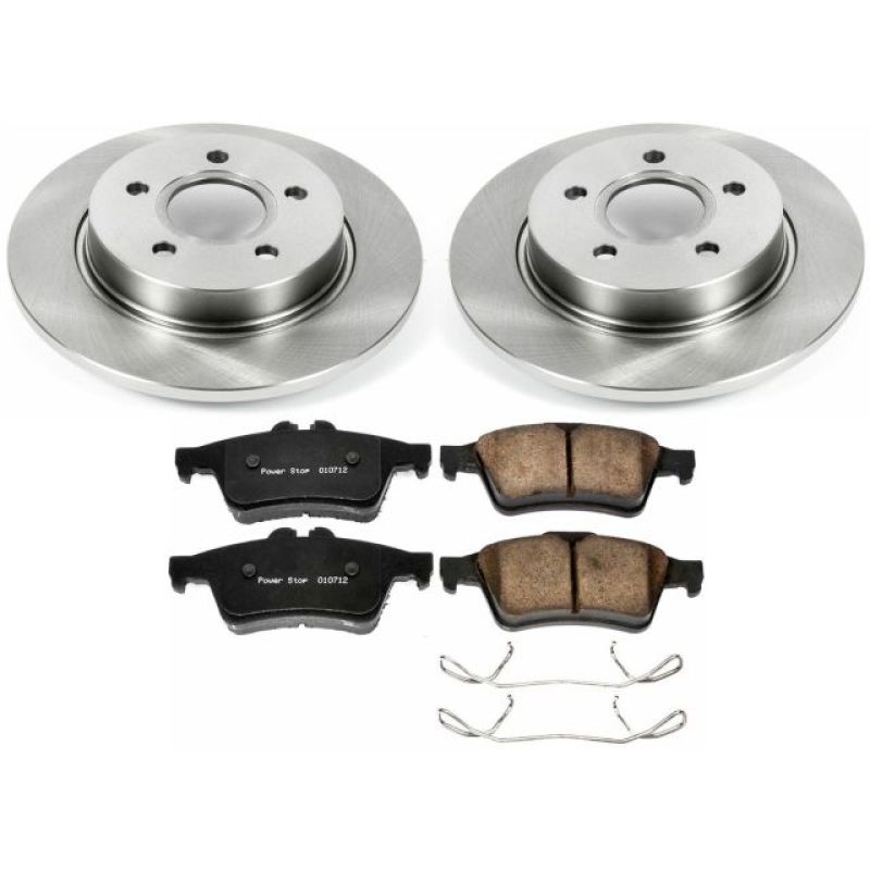 PSB Autospecialty Kit - Power Stop 12-18 Ford Focus Rear Autospecialty Brake Kit