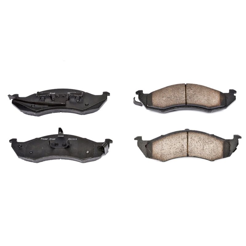PSB Z16 Evolution Brake Pads - Power Stop 93-02 Mercury Villager Front Z16 Evolution Ceramic Brake Pads