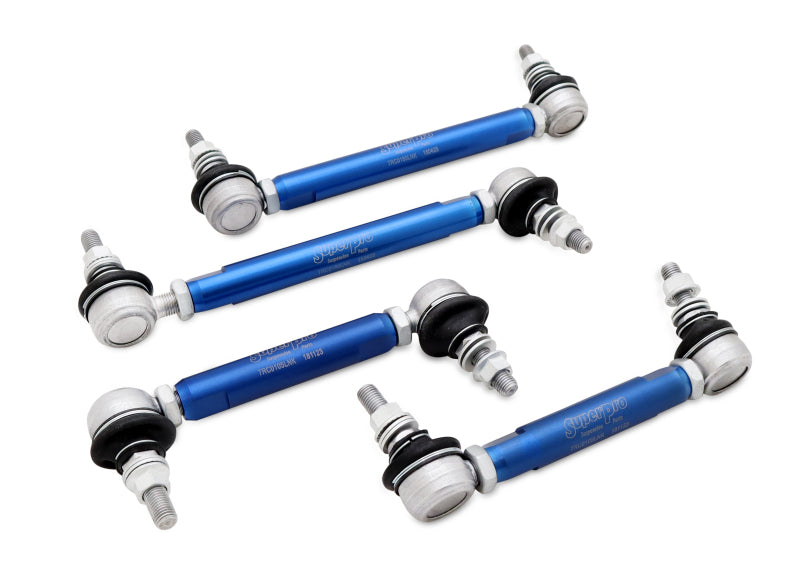 SPR Sway Bar Links - SuperPro 91-95 Toyota MR2 HD Adjustable End Link Set (TRC10105 + TRC10160)