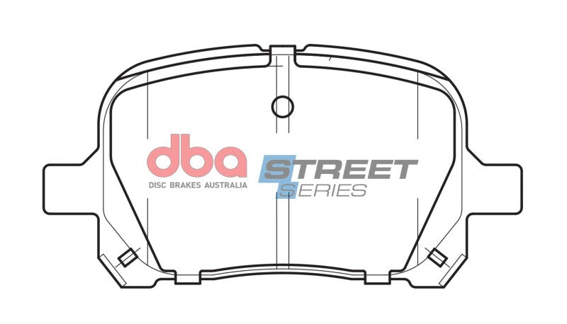 DBA Street Series Brake Pads - DBA 97-01 Lexus ES300 Street Series Front Brake Pads