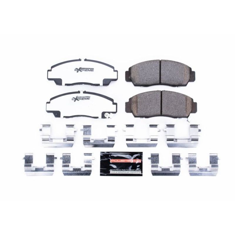 PSB Z26 Extreme Brake Pads - Power Stop 01-03 Acura CL Front Z26 Extreme Street Brake Pads w/Hardware