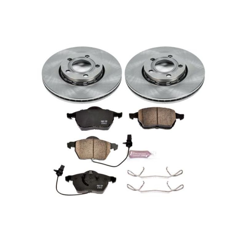 PSB Autospecialty Kit - Power Stop 99-04 Audi A4 Front Autospecialty Brake Kit