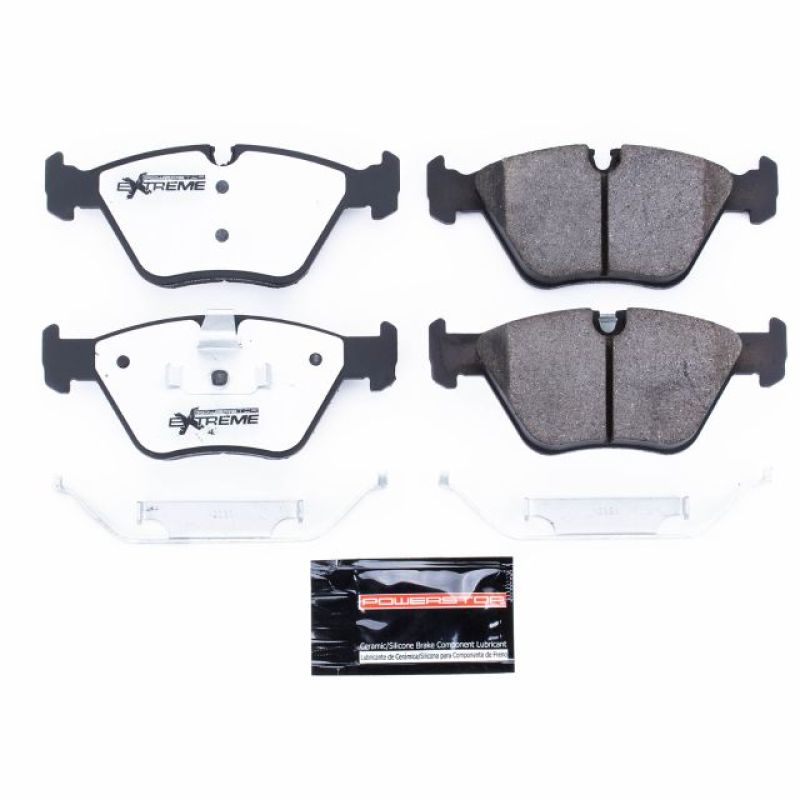 PSB Z26 Extreme Brake Pads - Power Stop 01-06 BMW 330Ci Front Z26 Extreme Street Brake Pads w/Hardware