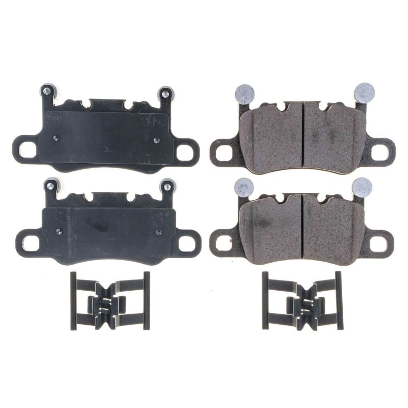 PSB Z17 Evolution Brake Pads - Power Stop 17-19 Porsche Panamera Rear Z17 Evo Ceramic Pad w/Hardware