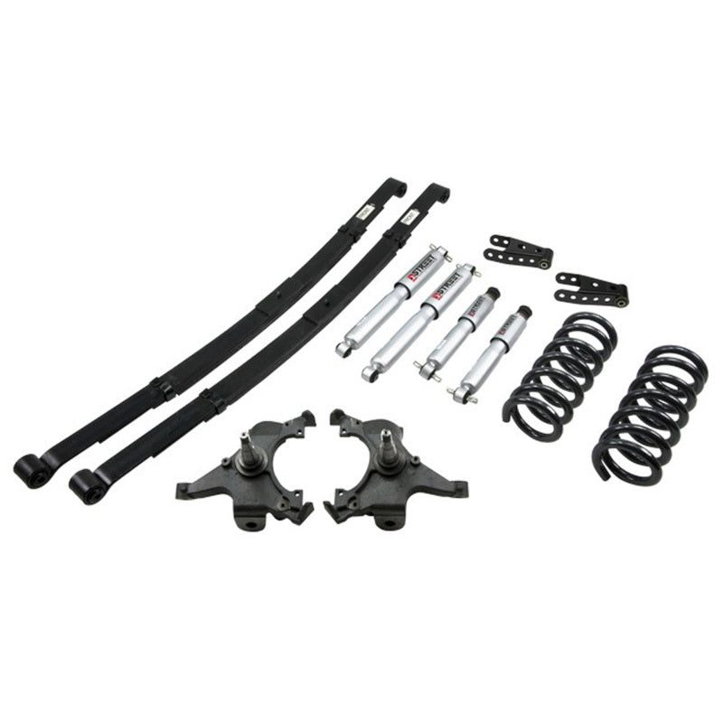 BT Lower Kit w SP Shocks - Belltech LOWERING KIT WITH SP SHOCKS