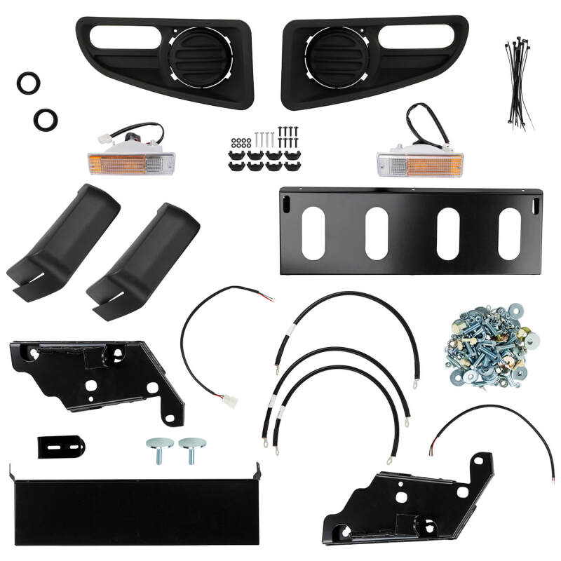 ARB Bull Bars - ARB Winchbar Suit Flares ARB Fog Patrol Gu 04On