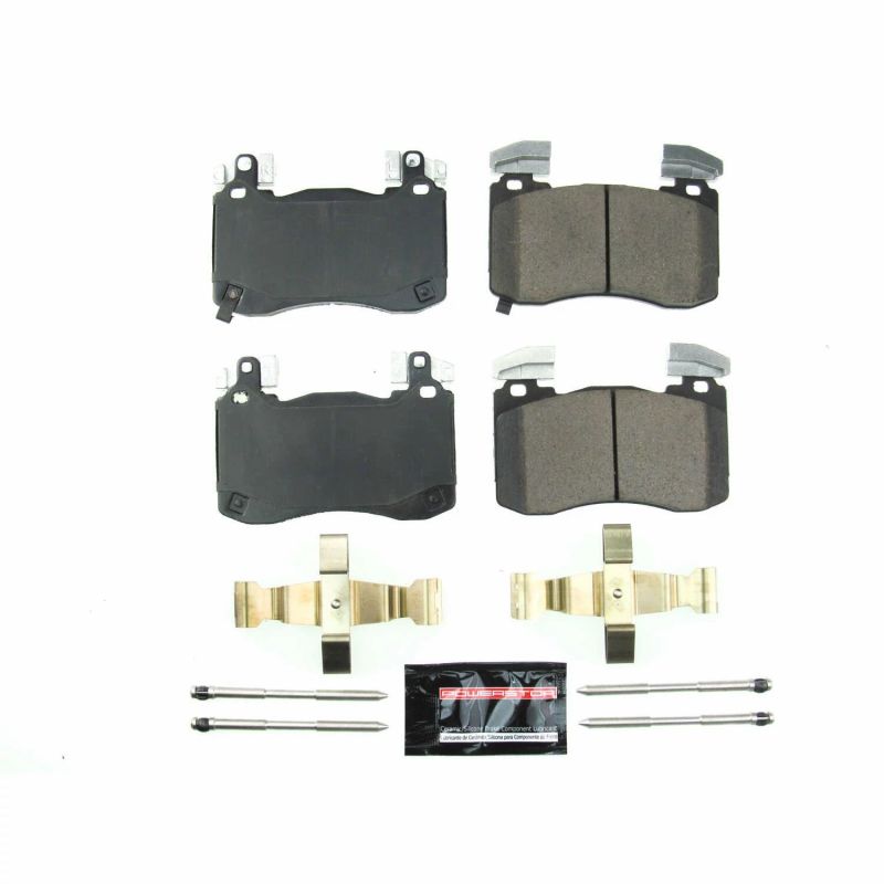 PSB Z23 Evolution Brake Pads - Power Stop 18-19 Kia Stinger Front Z23 Evolution Sport Brake Pads w/Hardware