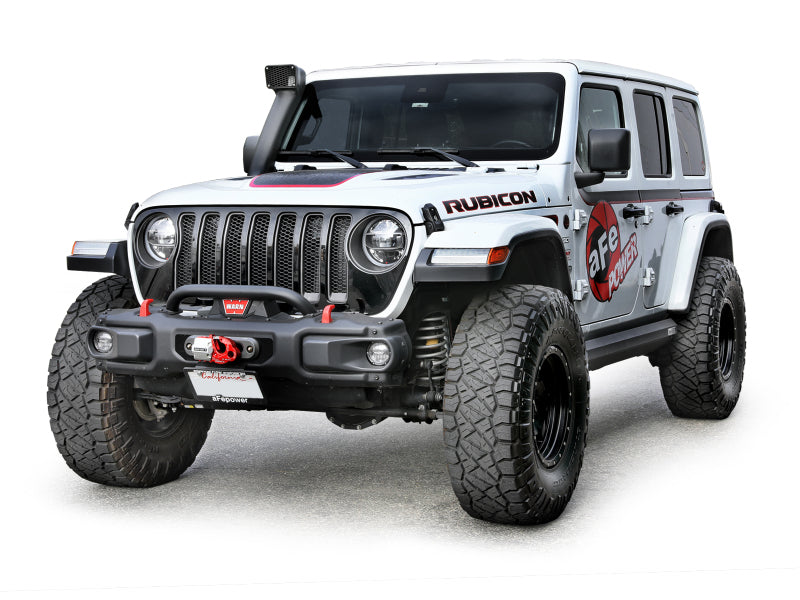 AFE Air Scoops - aFe 18-25 Jeep Wrangler / Gladiator L4/V6 Dynamic Air Scoop (D.A.S) Snorkel
