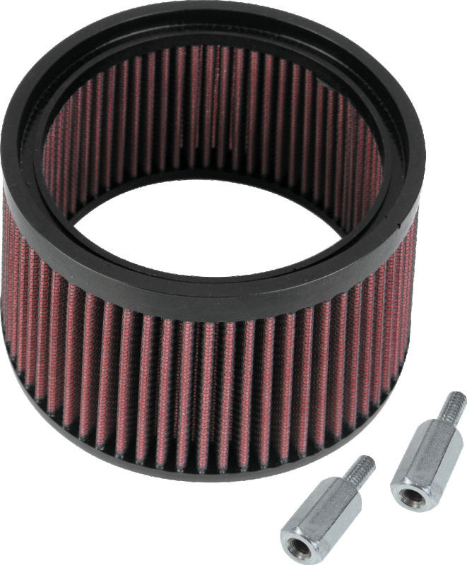 SSC Air Filters - S&S Cycle 1in Taller Pleated Stealth Air Filter Kit