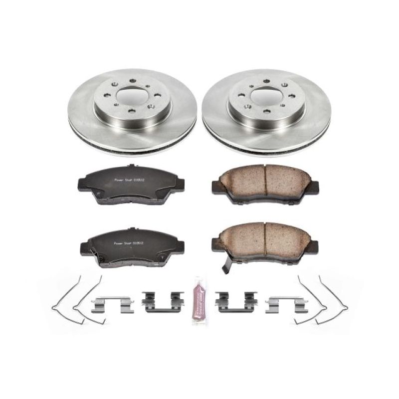 PSB Autospecialty Kit - Power Stop 09-14 Honda Fit Front Autospecialty Brake Kit