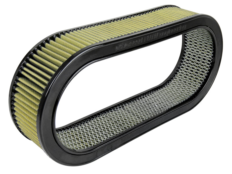 AFE Universal Pro-G 7 Filter - aFe Magnum FLOW Custom Air Filter 18-1/8 IN L x 7-1/4 IN W x 4 IN H w/ Expanded Metal
