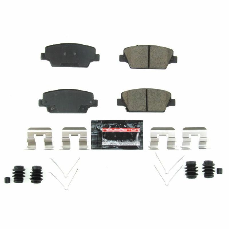 PSB Z23 Evolution Brake Pads - Power Stop 17-18 Kia Cadenza Rear Z23 Evolution Sport Brake Pads w/Hardware