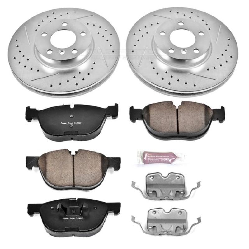 PSB Z23 Evolution Kit - Power Stop 11-18 BMW X5 Front Z23 Evolution Sport Brake Kit