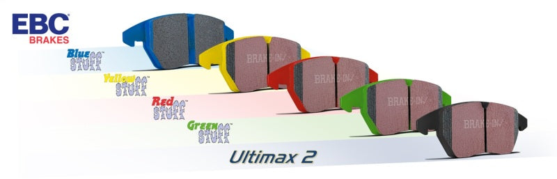 EBC RP-X Brake Pad Sets - EBC Racing 12-21 Subaru BRZ / 22-24 Toyota GR86 Rear RP-X Track and Race Brake Pads