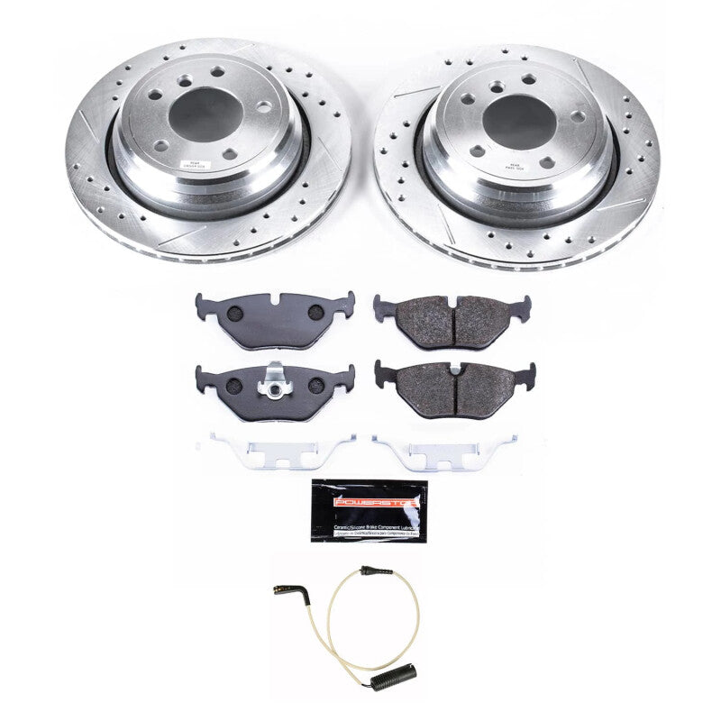 PSB Track Day Kit - Power Stop 97-03 BMW 540i Rear Track Day Brake Kit